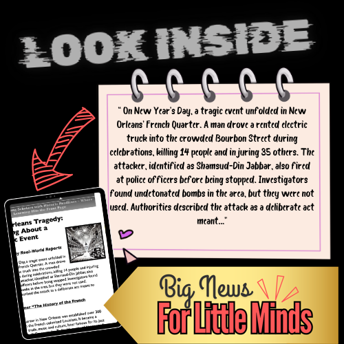 New Orleans Chilling Calamity on New Year’s Day 2025 - What Happened? Article Package & Freebie
