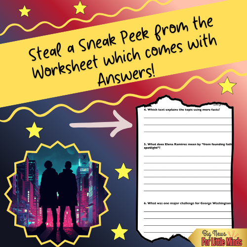 Washington vs. Trump, America at 250 Years! Compare & Contrast Texts & Worksheets