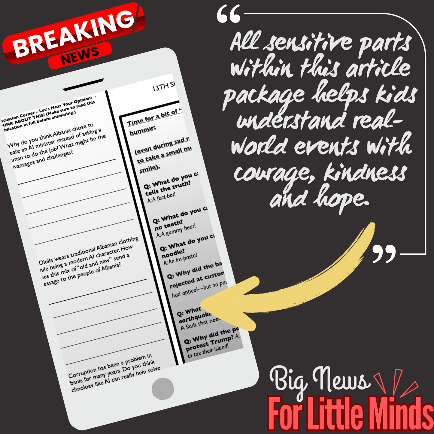 Albania’s AI ‘Minister’ Launched to Tackle Corruption Kids Article, Freebies & More!