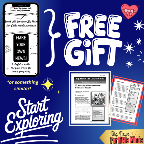 National Pollinator Week: Kids Article Package with FREE Worksheets & Activities