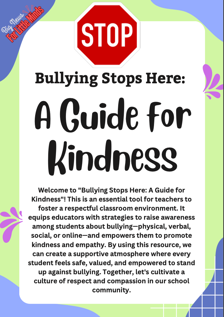 Bullying Stops Here: A Reading Comprehension Resource for Anti-Bullying Week