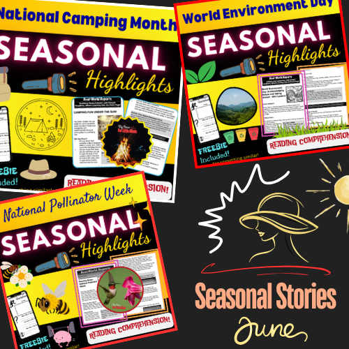 June Seasonal Stories: Discover, Explore & Grow All Month Long!