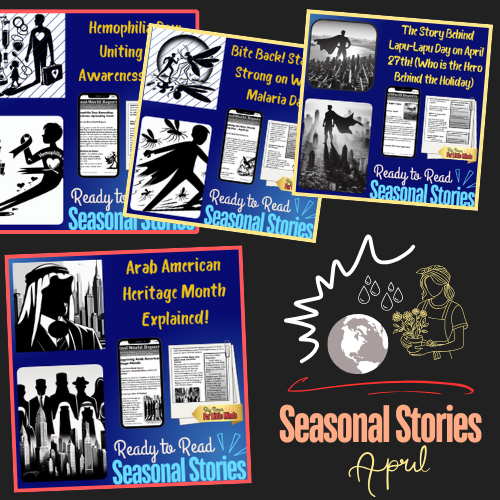 April Seasonal Stories: Read, Discover & Spark Curiosity!