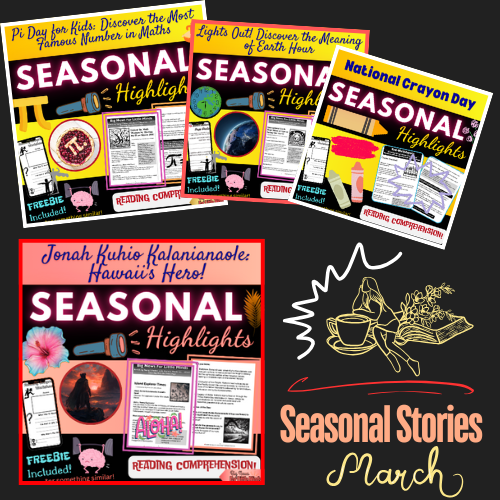 March Seasonal Stories: Read, Discover & Grow This Spring!