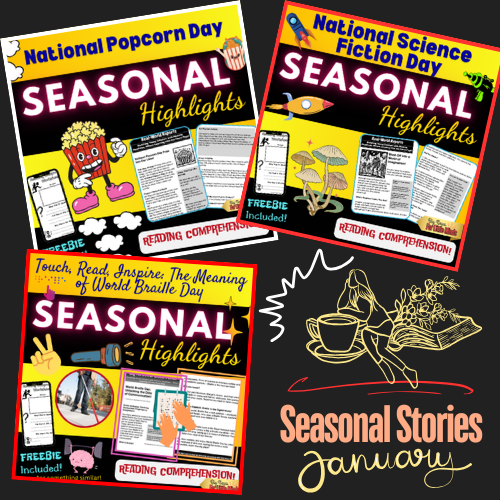 January Seasonal Stories: Kickstart the Year with Fun & Learning!