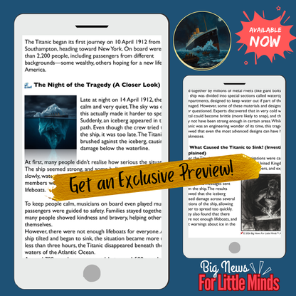 The Night Titanic Sank (Disaster) Complete Titanic Remembrance Day Lesson Package!