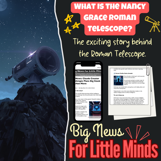 NASA’s New Super Telescope — The Nancy Grace Roman Telescope: Article & Activities