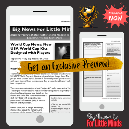 How Players Helped Design USA World Cup Kits: World Cup 2026 Article Pack for Kids
