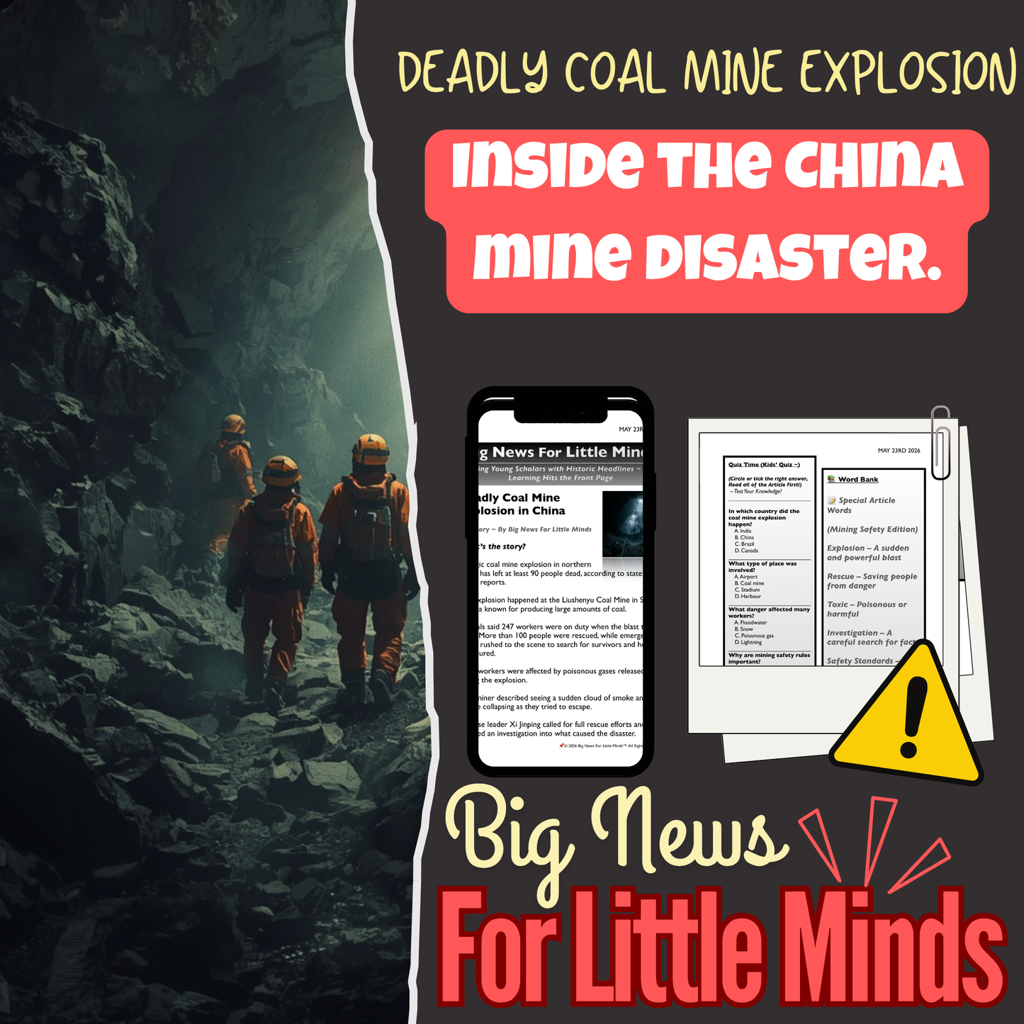 Deadly Coal Mine Explosion in China 2026: Danger, Rescue teams & Safety in News Pack