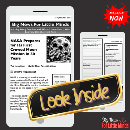 Artemis II: NASA Prepares for Its First Crewed Moon Mission in 50 Years: Kids' News