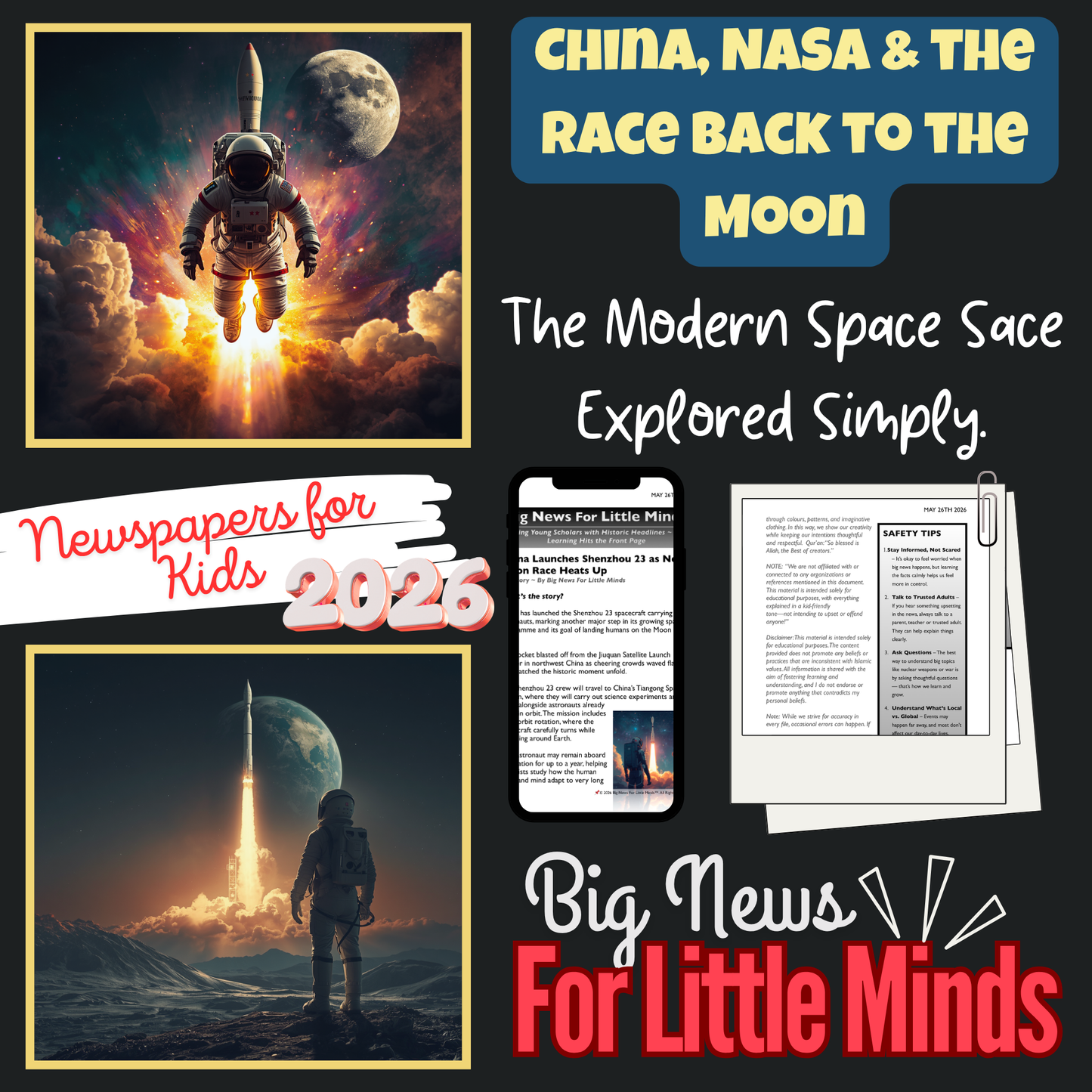 China Launches Shenzhou 23 as New Moon with USA (Nasa's Artemis) Race Heats Up!