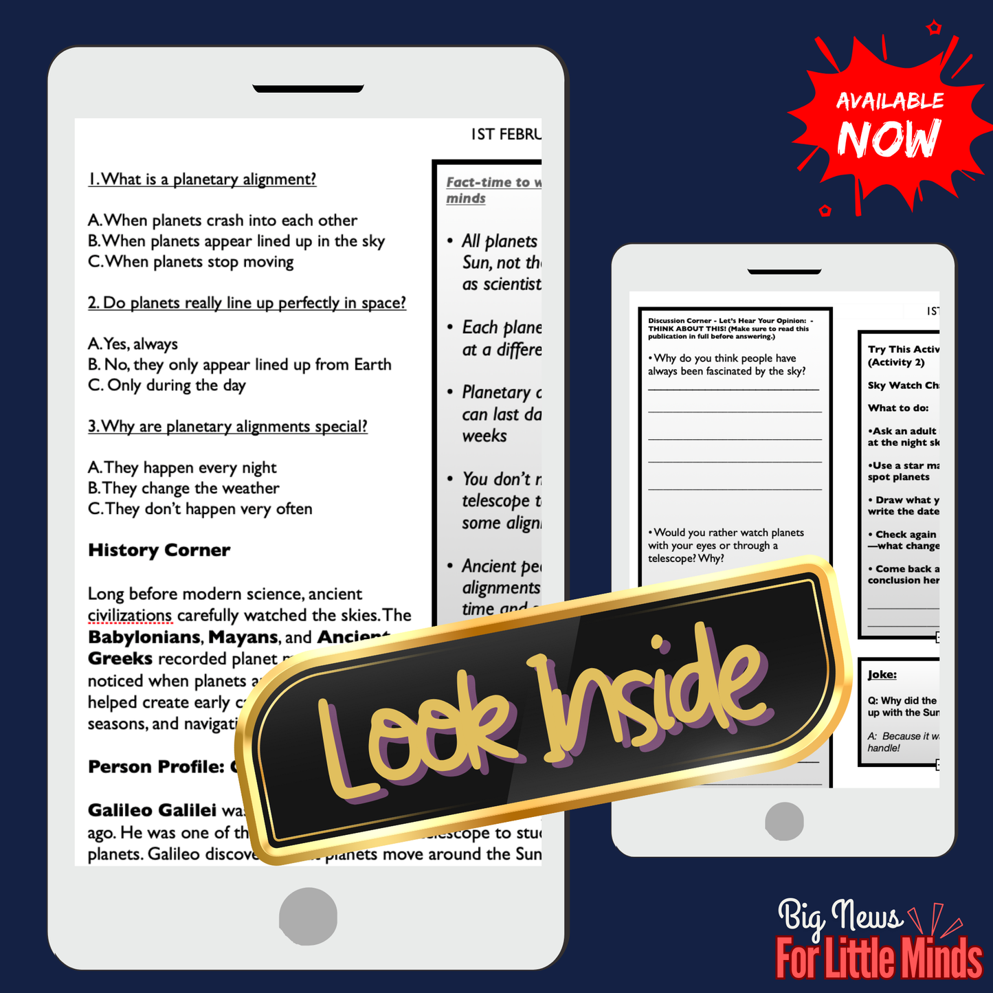 Understanding Planetary Alignments: Kids Complete Reading Pack & Freebies!