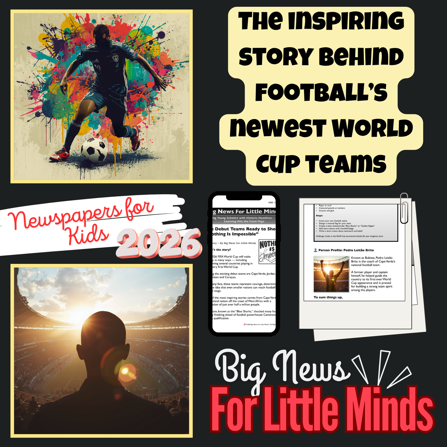 Soccer World Cup 2026: Debut Teams Ready to Show “Nothing Is Impossible” Article