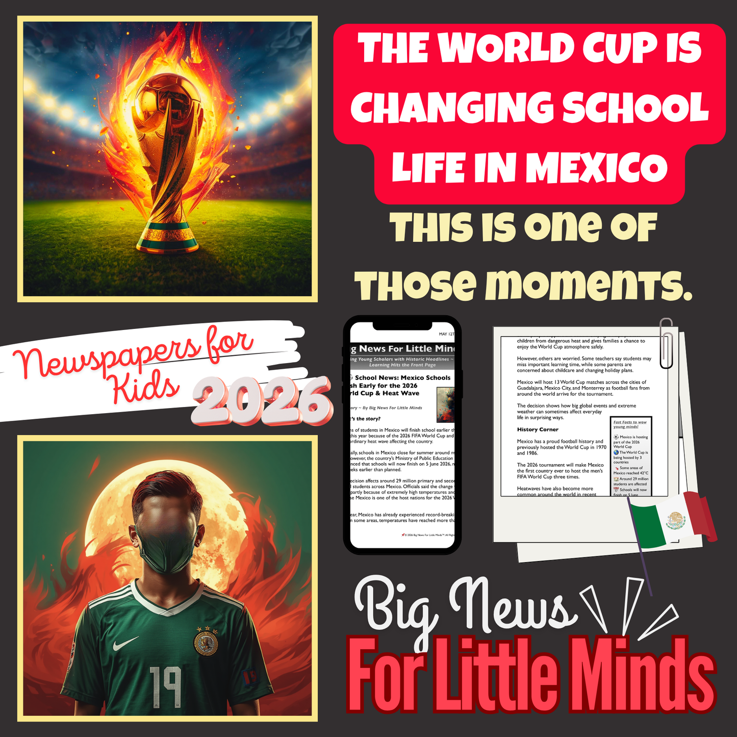 World Cup 2026, Mexico: Heatwave & Football Behind Early School Closures! Lesson