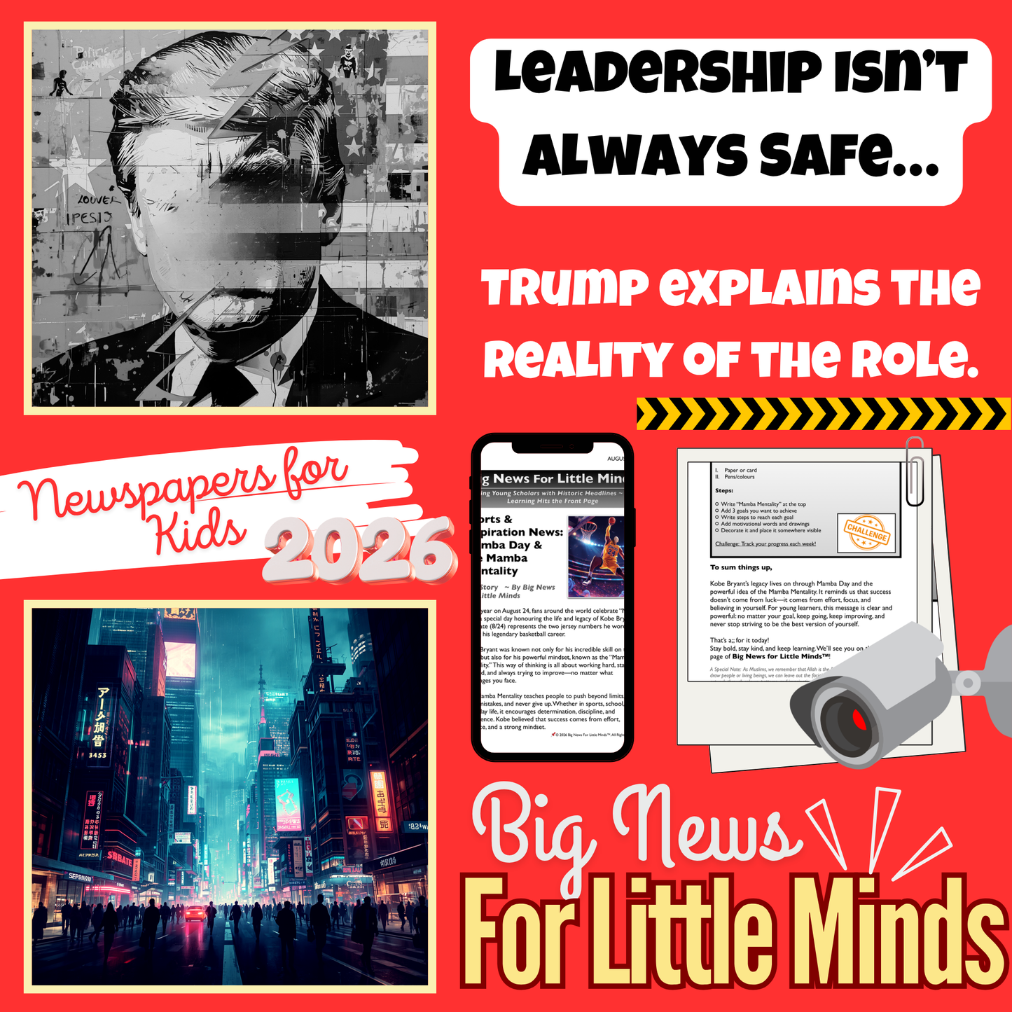 “A DANGEROUS JOB” – Donald TRUMP on Recent Incident 2026: Newspaper Pack