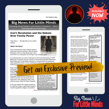 Iran’s Revolution & Debate Over Family Power: Iran War 2026 Article Pack on Hot Topic!