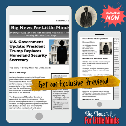 New Leadership at Homeland Security: From Kristi Noem to Markwayne Mullin! Trump News