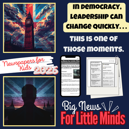 Andy Burnham’s return to UK Politics Explained & Whats Going On? Kids Newspaper