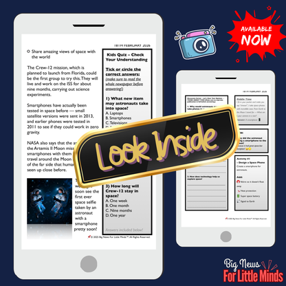 Space Selfies Coming Soon ~ Astronauts May Take Smartphones to Space! Kids News