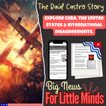 Why Is US Taking Action Against Raúl Castro? Kids News on Current Events & Activities !