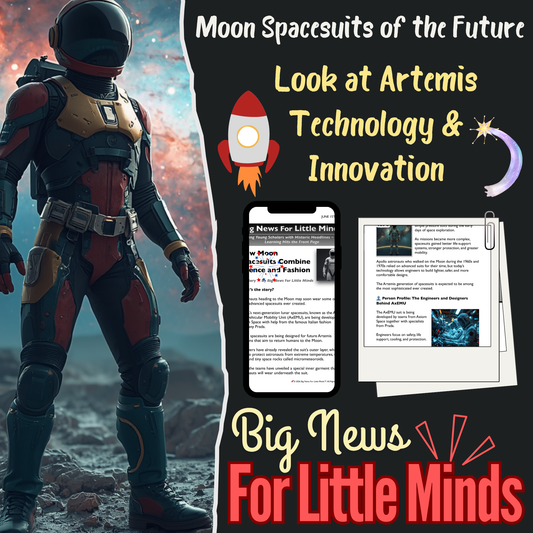 Artemis 3 New Moon Spacesuits Combine Science & Fashion! NASA Lesson Plans!