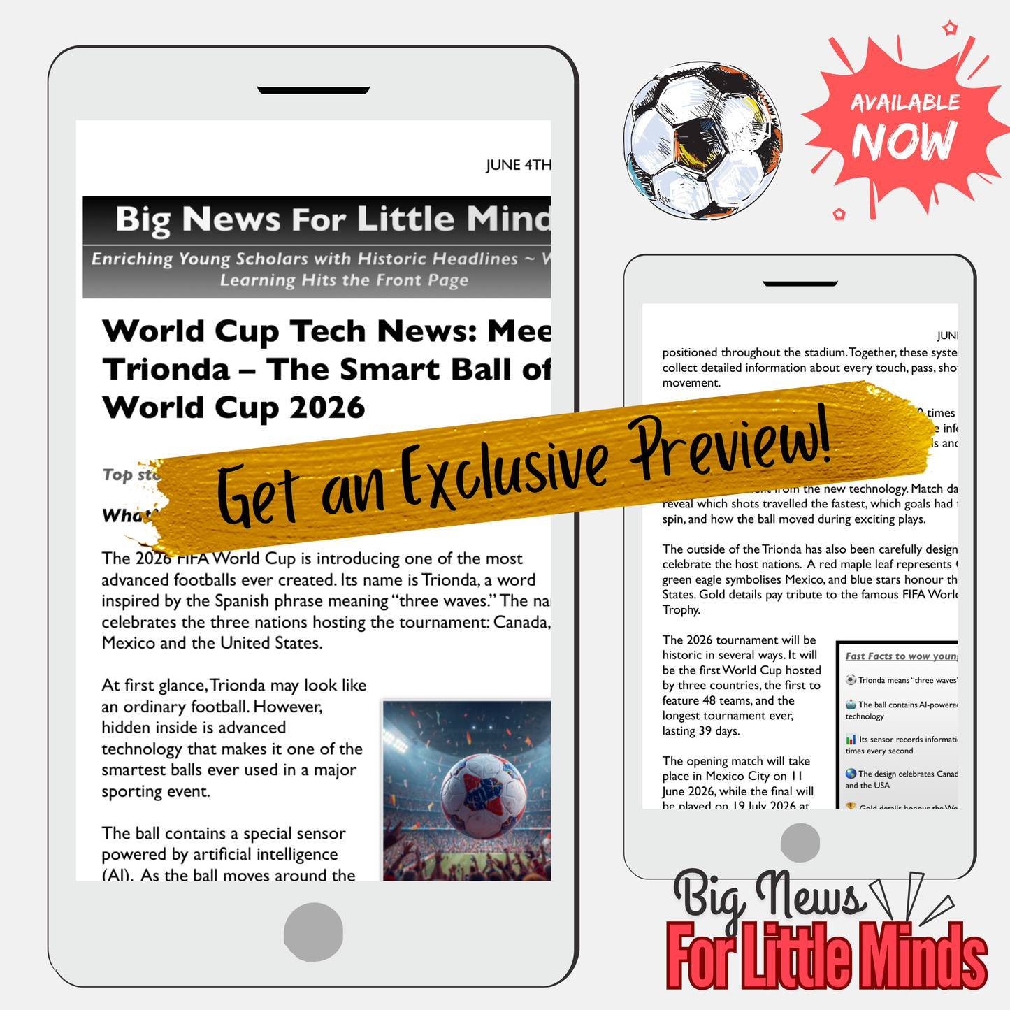 FIFA World Cup 2026: Meet the Smart Ball Trionda! Football Technology enters New Era!