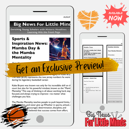 Mamba Mentality on Mamba Day: Never Give Up Just Like Kobe Bryant! Article Pack