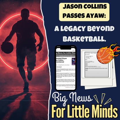 NBAs Jason Collins Dies: Reflection on Sports, Leadership & Resilience. Newspaper Pack
