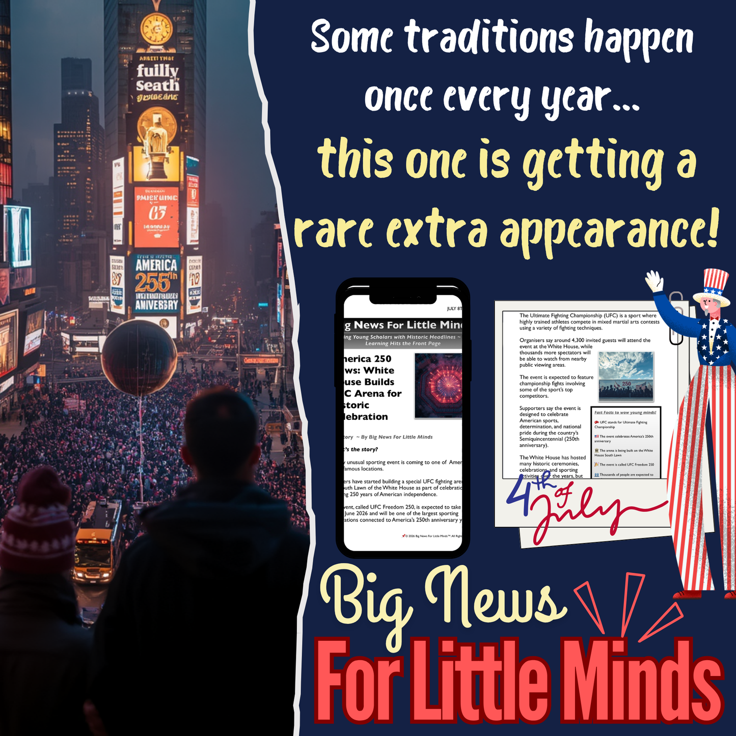 America250 Countdown Begins in Times Square with the America 250 Ball Drop. Lesson