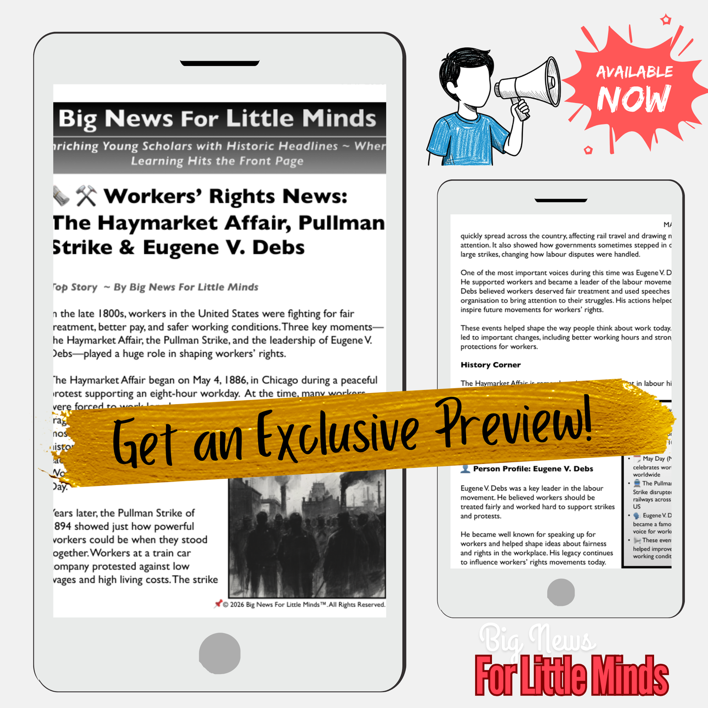 How the Haymarket Affair & Pullman Strike Changed Workers' Rights (May DAY Package)