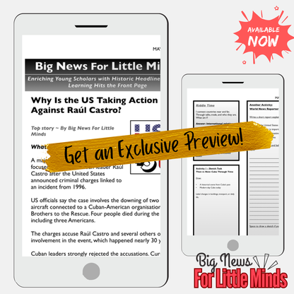 Why Is US Taking Action Against Raúl Castro? Kids News on Current Events & Activities !