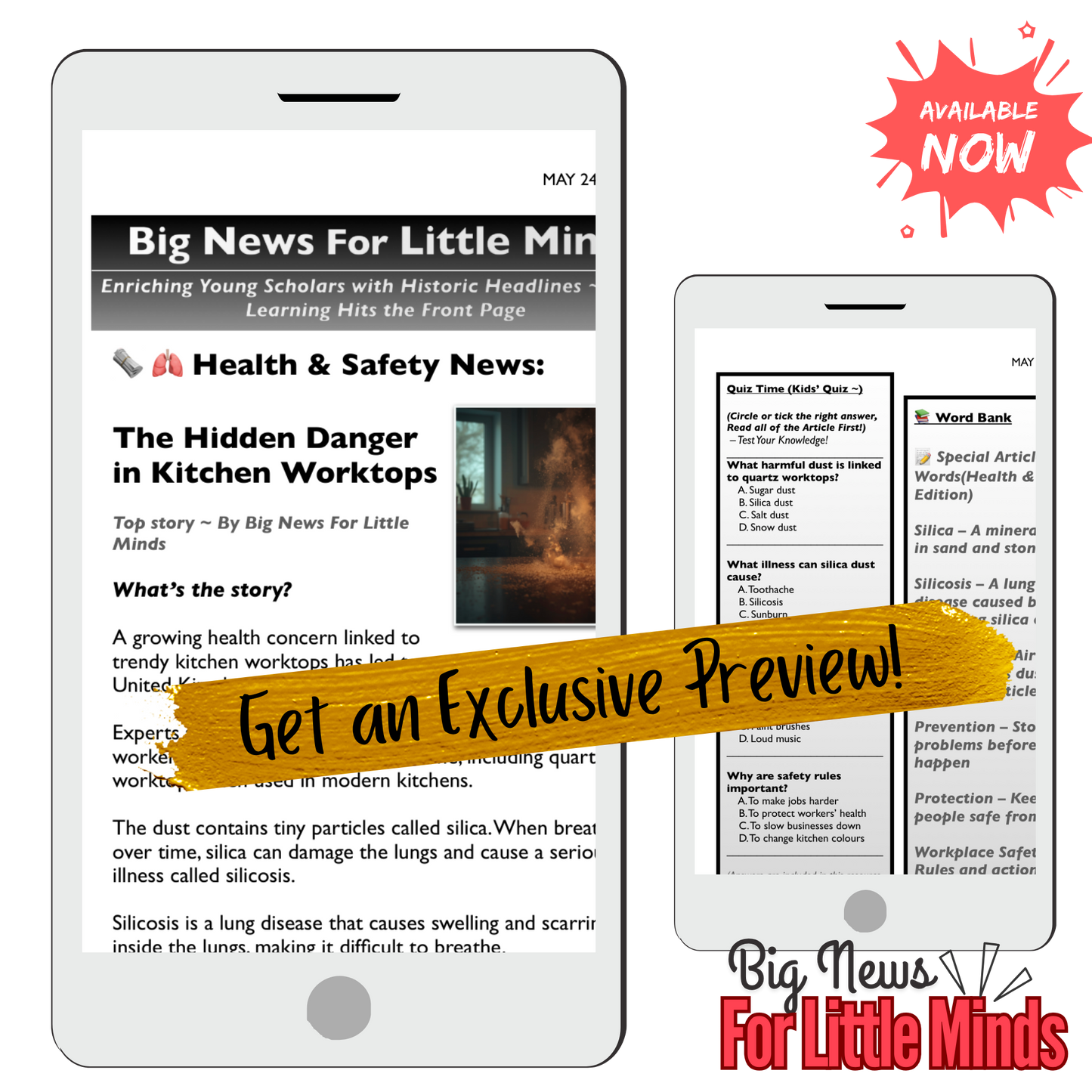 Why Are Experts Worried About Kitchen Worktop Silica Dust? Article, Activities & More!
