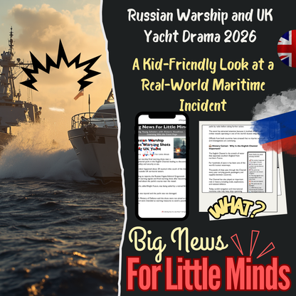 Warning Shots in English Channel from Russia - What's Happening? Lesson & Activities1