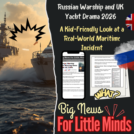 Warning Shots in English Channel from Russia - What's Happening? Lesson & Activities1
