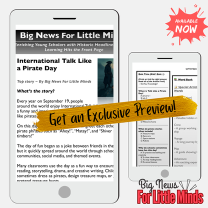 International Talk Like a Pirate Day: Treasure May & Adventure Activities: Lesson Plan!A