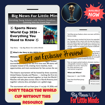 USA, Canada & Mexico World Cup 2026: Teach It All, Prep Nothing! Complete Article Pack