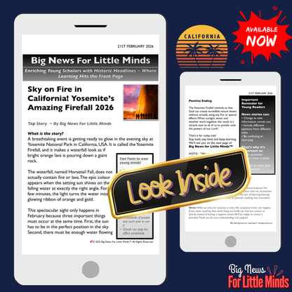 Yosemite’s Amazing Firefall: Sky on Fire in California's National Park! Article Pack