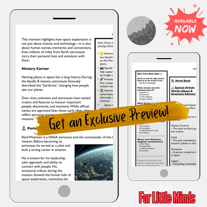 Artemis II: How Lunar Crater Tribute shows the Human Side of Space Travel! Article Pack