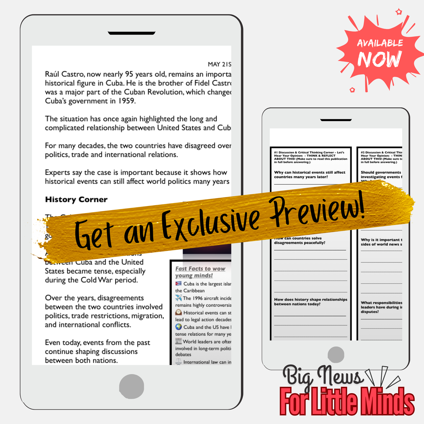 Why Is US Taking Action Against Raúl Castro? Kids News on Current Events & Activities !