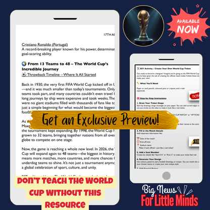 USA, Canada & Mexico World Cup 2026: Teach It All, Prep Nothing! Complete Article Pack