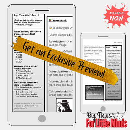 Why Is US Taking Action Against Raúl Castro? Kids News on Current Events & Activities !