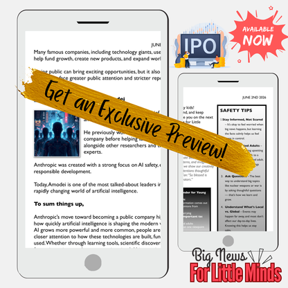 Anthropic Plans Big IPO Move: Kids Article, Activities & Critical Thinking on Ai & Business!