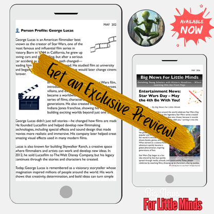 From 1977 to now: Star Wars Takes Over World Every May 4th...Why? Kids Article Pack!