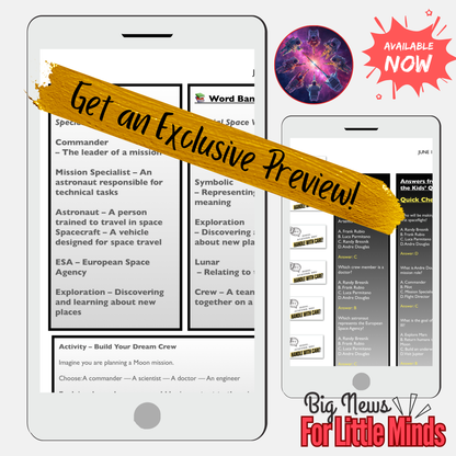 Study NASA’s Artemis III Astronauts: Article, Activities, Quiz & Critical Thinking Pack!