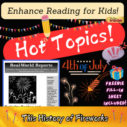 Fireworks Through Time: Sparkling Journey for American Independence Day 4th July!