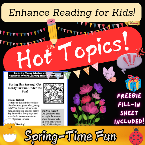 Spring Article Adventure: Nature, Creativity & Fun in Bloom (Freebie Included)