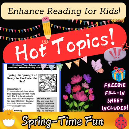 Spring Article Adventure: Nature, Creativity & Fun in Bloom (Freebie Included)
