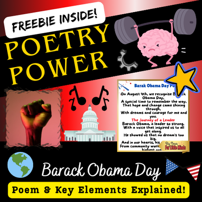 Barack Obama Day: A Day of Inspiration & Unity – Mini Poetry Reading on August 4th!