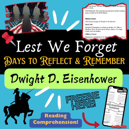 FROM GENERAL TO PRESIDENT! | The Dwight D. Eisenhower Story for October (Pack)