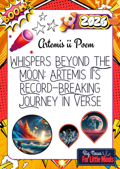 Artemis II: The Entire Mission Told in Verses of Poetry (Reading Facts of Artemis 2!)